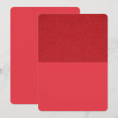 Op maat gemaakte uitnodiging geïnspireerd door gli (Voorkant / Achterkant)