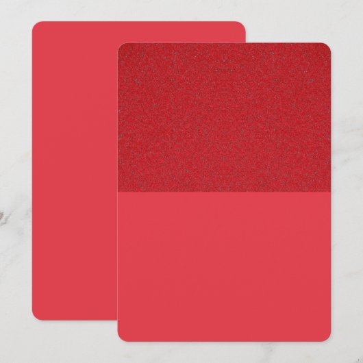 Op maat gemaakte uitnodiging geïnspireerd door gli (Voorkant / Achterkant)