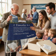 Op maat gemaakte unieke kerstcadeaus voor pastors