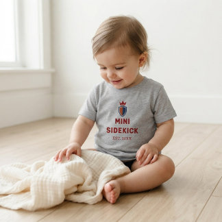 Op maat gemaakte vader-zoon-matching T-shirt