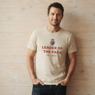 Op maat gemaakte vader-zoon-matching T-shirt