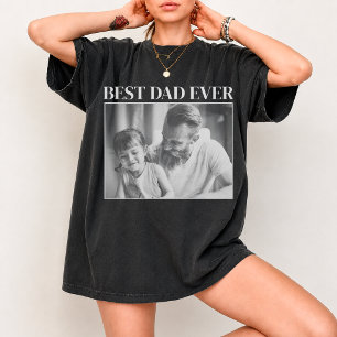 Op maat gemaakte Vaderdag 2026 Foto Persoonlijke 9 T-shirt