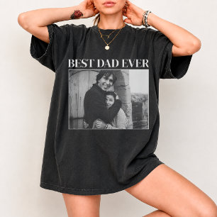 Op maat gemaakte Vaderdag 2026 Foto Persoonlijke 9 T-shirt