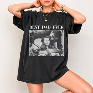 Op maat gemaakte Vaderdag 2026 Foto Persoonlijke 9 T-shirt