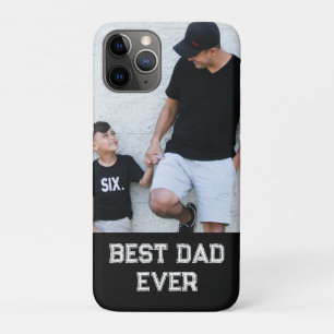Op maat gemaakte Vaderdag-andeuken met foto 'Papa' Case-Mate iPhone Case