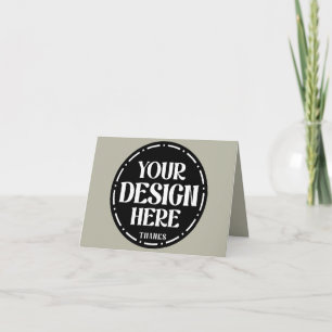 Op maat gemaakte Vaderdag cadeau Design Bedankkaart