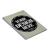 Op maat gemaakte Vaderdag cadeau Design Notitieboek (Rechterzijde)