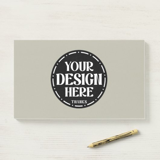 Op maat gemaakte Vaderdag cadeau Design Post-it® Notes (Op bureau)
