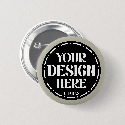 Op maat gemaakte Vaderdag cadeau Design Ronde Button 5,7 Cm (Voorkant /achterkant)