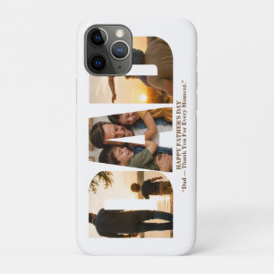 Op maat gemaakte Vaderdag-fotocollagekaart Case-Mate iPhone Case