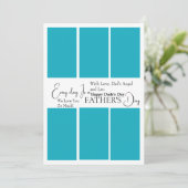 Op maat gemaakte Vaderdag fotokaart Kaart (Staand voorkant)