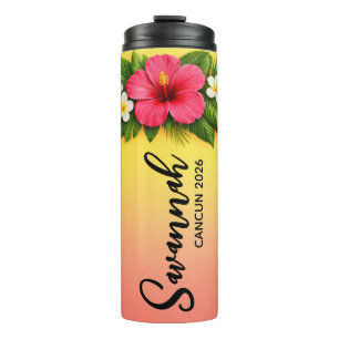 Op maat gemaakte vakantie tumbler, Cruise Cup tumb Thermosbeker