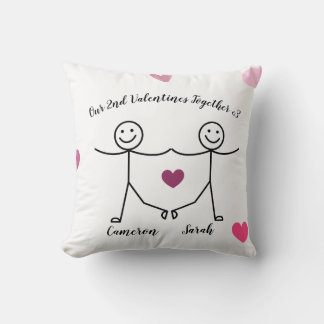 Op maat gemaakte Valentijnskussen Kussen