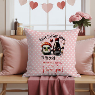 Op maat gemaakte Valentijnskussens met grappige vo Kussen