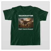 Op maat gemaakte Velociraptor T-shirt