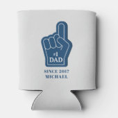 Op maat gemaakte verjaardag voor papa Vaderdag Aan Blikjeskoeler (Achterkant)