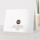 Op maat gemaakte, verjaardagskaarten voor veehoude kaart (Achterkant)