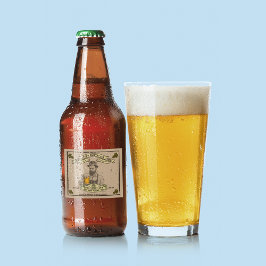 Op maat gemaakte Vintage Brew Batch Gebottelde Hop Bier Etiket