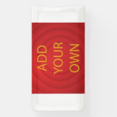 Op maat gemaakte vinyl banners voor trouwfeesten (Verticaal)