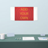 Op maat gemaakte vinyl banners voor trouwfeesten (Beurs)