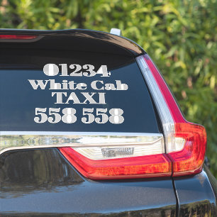 Op maat gemaakte vinyl sticker - Private Taxi