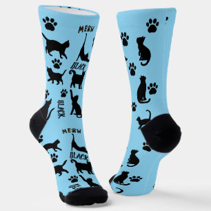 Op maat gemaakte Void Kat Soks Cadeau voor leuke Sokken