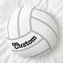 Op maat gemaakte volleybal ronde decoratieve kusse