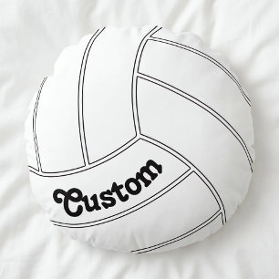 Op maat gemaakte volleybal ronde decoratieve kusse rond kussen