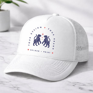 Op maat gemaakte vrachtwagenhoed   Uw ontwerp uplo Trucker Pet
