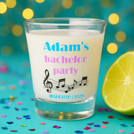 Op maat gemaakte vrijgezellenfeest shotglas shot glas