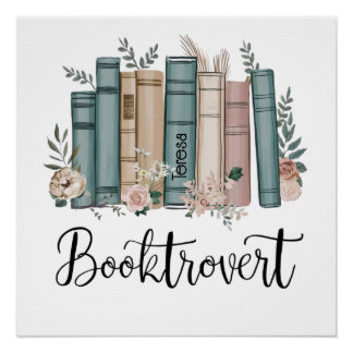 Op maat gemaakte watercolorboeken van Booktrovert  Perfect Poster