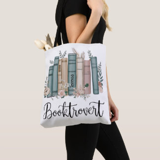Op maat gemaakte watercolorboeken van Booktrovert  Tote Bag