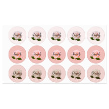 Op maat gemaakte waterdichte voedselstickers met r