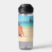 Op maat gemaakte waterfles met foto (Achterkant)