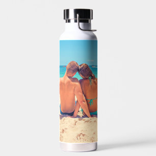 Op maat gemaakte waterfles met foto Uw gepersonali