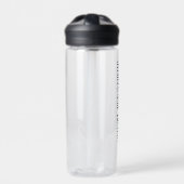 Op maat gemaakte waterfles met - Gepersonaliseerde (Voorkant)
