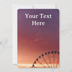 Op maat gemaakte wenskaart voor speciale gelegenhe kaart