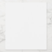 Op maat gemaakte wijnlabels | Huwelijk & handgesch Wijn Etiket (Enkel label)