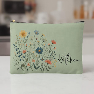 Op Maat Gemaakte Wilde Bloemen Make-uptas – Cadeau Etui