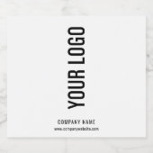 Op maat gemaakte witte promotionele bierfleslabels bier etiket (Enkel label)