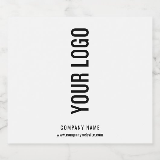 Op maat gemaakte witte promotionele bierfleslabels bier etiket (Enkel label)