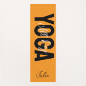 Op maat gemaakte yogamat met gewijzigde kleur en n (Voorkant)
