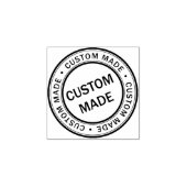 Op maat gemaakte zakelijke Logo klein Rubberstempel (Afrduk)