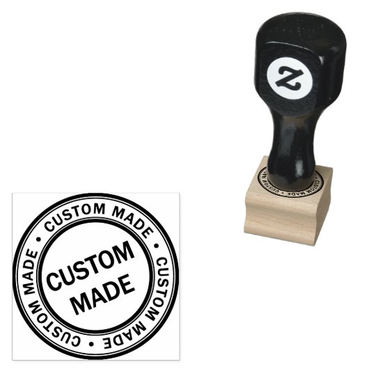 Op maat gemaakte zakelijke Logo klein Rubberstempel (Gestempeld)