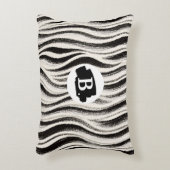 Op maat gemaakte zebra streep accentkussen – Geper Accent Kussen (Voorkant(Verticaal))