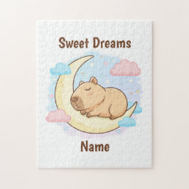 Op Maat Gemaakte Zoete Dromen Capybara Legpuzzel