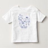 Op maat gemaakte zomerse strandtrip familie groep  kinder shirts (Voorkant)