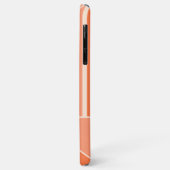 Op maat gemaakte zonnige zomerse sinaasappelkleuri Case-Mate iPhone case (Achterkant/links)