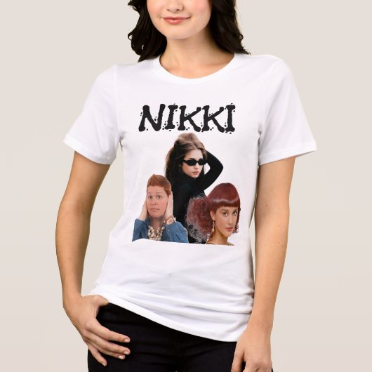 OP MAAT GEMAATKTE BOOTLEG 80'S 90'S T-SHIRT (Voorkant)
