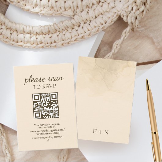 Op maat gemarmerde Villa Wedding Website RSVP